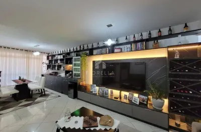 Apartamento mobiliado, com 138m², 03 dormitórios, sendo 01 suíte, no bairro kobrasol/são josé-sc.
