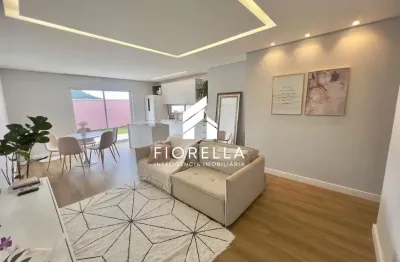 Casa com  02 dormítorios sendo 01 suíte com conceito americano - palhoça/sc