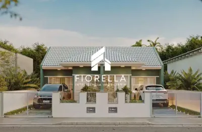 Casa geminada com 02 dormitórios no loteamento lisboa iii - são josé sc