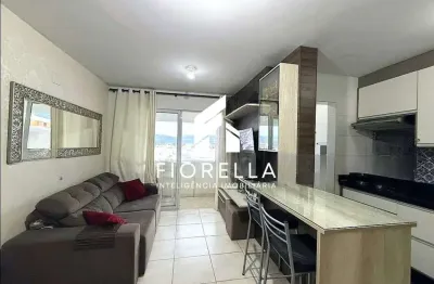 Apartamento semi mobiliado de 02 dormitórios sendo 01 suíte - pagani, palhoça/sc