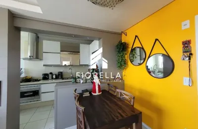 Apartamento à venda com 02 dormitórios, 01 vaga, no jd. cidade florianópolis, são josé-sc.