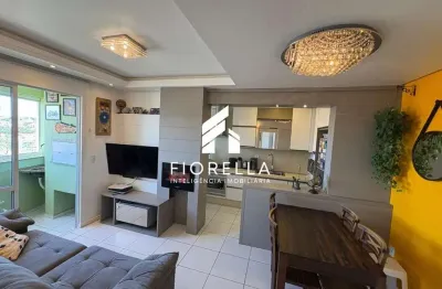 Apartamento à venda com 02 dormitórios, 01 vaga, no Jd. Cidade Florianópolis, São José-SC.