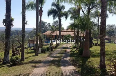 Chácara com 02 casas, 09 dormitórios ao total, à venda, 10.800 m² por r$ 2.000.000 - parque agrinco - guararema/sp