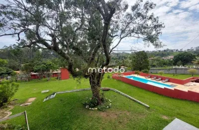 Chácara com 4 dormitórios à venda, 10000 m² por r$ 1.750.000 - parque agrinco - guararema - sp