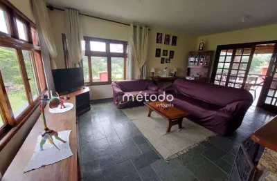 Chácara com 4 dormitórios à venda, 10000 m² por R$ 1.750.000 - Parque Agrinco - Guararema - SP