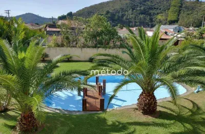Chácara com 03 casas à venda, 4614 m² por r$ 5.000.000 - nogueira - guararema/sp