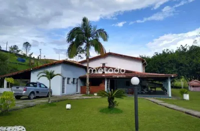 Chácara com 5 dormitórios à venda, 17873 m² por r$ 1.900.000 - parque agrinco - guararema - sp