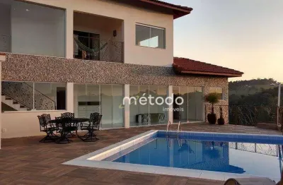 Casa com 5 quartos à venda, 423 m² por R$ 3.500.000 - Condomínio Residencial Alpes de Guararema - Bairro Alpes - Guararema/SP
