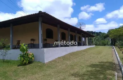 Sítio com 4 dormitórios à venda, 20000 m² por r$ 850.000 - luiz carlos - guararema - sp