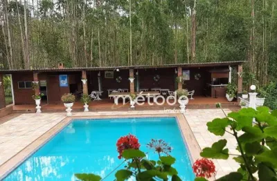 Chácara com 4 dormitórios à venda, 17325 m² por R$ 2.850.000 - Parque Agrinco - Guararema - SP