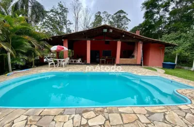 Sítio com 4 dormitórios à venda, 50095 m² por r$ 980.000,00 - lagoa nova - guararema/sp