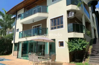 Casa com 5 dormitórios para alugar, 460 m² por r$ 11.891,67/mês - condomínio residencial alpes de guararema - guararema/sp