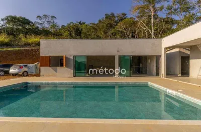 Chácara com 4 dormitórios à venda, 10000 m² por r$ 1.750.000,00 - itapema - guararema/sp