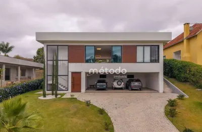 Casa à venda, 400 m² por r$ 3.900.000,00 - condomínio residencial alpes de guararema - guararema/sp