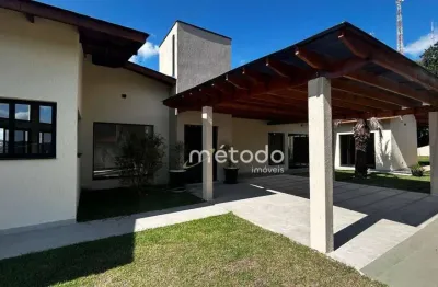 Casa com 3 dormitórios para alugar, 260 m² por r$ 10.000,00/mês - ajuda - guararema/sp