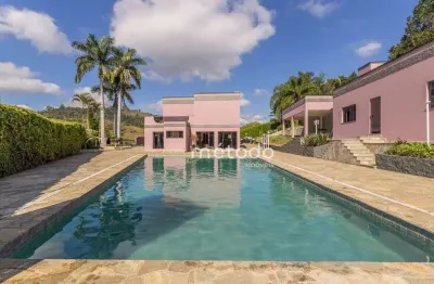 Chácara com 9 dormitórios para alugar, 2200 m² por r$ 14.000,00/mês - paião - guararema/sp