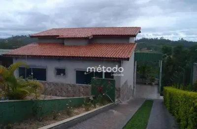 Chácara com 3 dormitórios à venda, 3600 m² por r$ 1.100.000 - maracatu - guararema - sp