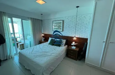 Apartamento 1/4 sala alto luxo 75m2 no costa espanã
