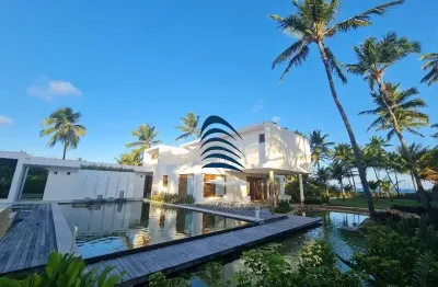 Mansão 6 suítes com 1.555 m² | gleba frente mar | busca vida | terreno possui 8.000 m² | piscina e lago artificial | energia solar