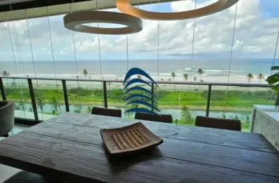 Dazur odebrecht | frente mar | torre plage (melhor) | 4 suítes com 242 m² | varanda gourmet integrada à sala | nascente total | oportunidade | 4 garagens