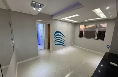 Excelente apartamento reformado  2/4, 49m, sala de estar e jantar, cozinha americana, armários embutidos em todos os ambientes, teto rebaixado com projeto de iluminação