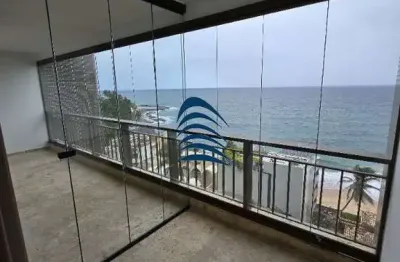 Palazzo sulmare - rio vermelho n45982 apartamento com 4 grandes suítes, sendo 1 com closet, 320 m², nascente