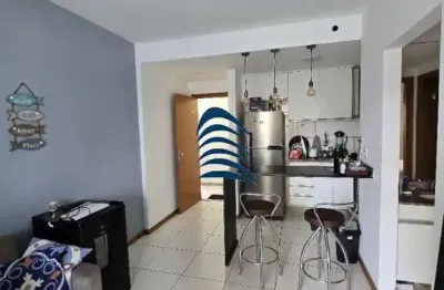 Apartamento nascente total na pituba  quarto e  sala com 2 banheiros, 43m2, varandão, área de serviço e cozinha. 1 vaga coberta,   prédio de 7 anos