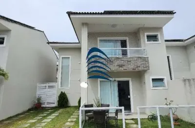 Casa duplex à venda | | 160m² | 3/4 sendo 1 suíte | área gourmet com churrasqueira | lavabo | energia solar | 2 vagas | condomínio conta com 7 casas no miragem - lauro de freitas