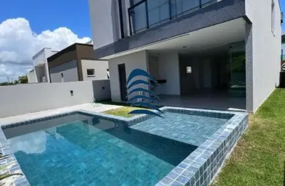 Casa em condomínio fechado com 4 quartos à venda na Rua Sucupió, Abrantes, Camaçari