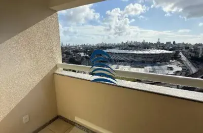 Excelente apartamento 2/4 com varanda no matatu ladeira dos gales