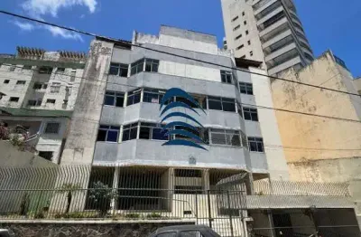 Cobertura no rio vermelho - vista mar - nascente, 3/4 com dependência, sendo duas suítes - 187m², área gourmet, piscina, 01 vaga de garagem coberta