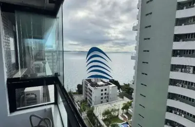 Apartamento no corredor da vitória, quarto e sala, vista mar, 36m2, recém reformado, 01 vaga de garagem, 1 banheiro.   todos os ambientes climatizados