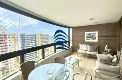 Apartamento à venda pituba ville   03 suítes | gabinete | 245 m2