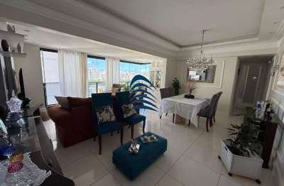 Lindo apartamento no caminho das árvores - 3/4 sendo uma suíte - banheiro social -  dependência - 96m² - norte/sul - andar alto - 2 vagas.