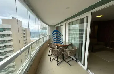 Apartamento a venda no evolution - jardim armação - 1/4 e sala - 55m² - vista mar - mobiliado