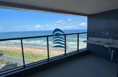 Apartamento a venda no dumare jaguaribe  3 suítes com 103 m2, andar altíssimo na torre sul, linda vista mar, varanda gourmet, 02 vagas de garagem, banheiro de serviço, lavabo, 02 vagas de garagem.