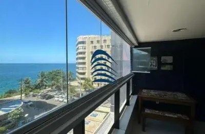 Ondina choice - vista mar  excelente apartamento a venda  45,50m2 -  1/4  armários  varanda vista mar