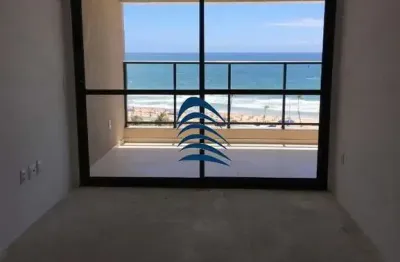 Oportunidade em jaguaribe   ancoratto vista mar frontal  apartamento andar alto, 80,72m², 3/4 sendo 1 suíte, varanda gourmet integrada com a cozinha,  sala para 2 ambientes,  sanitário social, área de