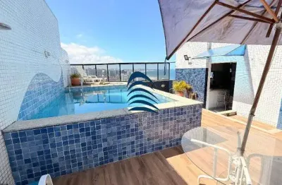 Bahia suítes residence   ?jardim armação cobertura duplex, 2/4 com 2 suítes, varanda, com piscina privativa, 148m
