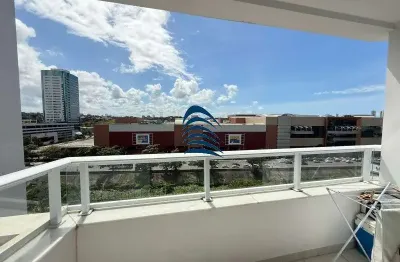 Apartamento mondial - porteira fechada  (astron suítes mondial)  45m² mobiliado e decorado