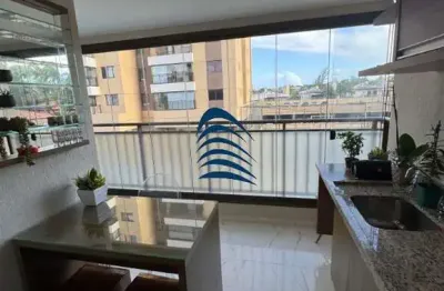 Apartamento a venda no stupendo piatã 3 quartos com suite, 83 m2, reformado, varanda gourmet,  banheiro social, área de serviço com banheiro,