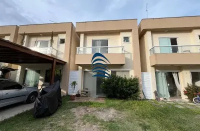 Casa em condomínio fechado com 2 quartos à venda na rua sucupió, abrantes, camaçari, 84 m2 por r$ 495.000