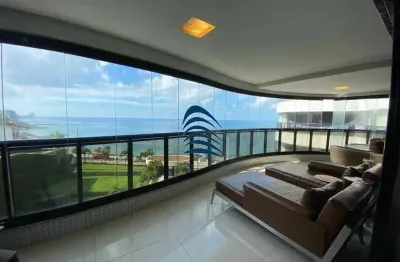 Orizon  são 4 suítes, 330m2, nascente e com sensacional vista mar.