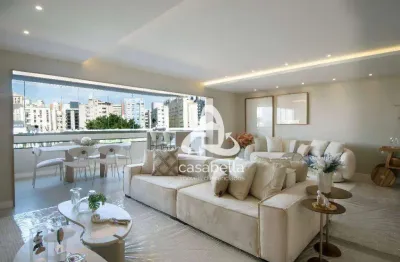 Apartamento com 4 dormitórios à venda, 240 m² por r$ 2.760.000,00 - boqueirão - santos/sp