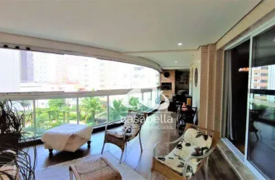 Apartamento com 4 dormitórios à venda, 204 m² por r$ 2.500.000,00 - embaré - santos/sp