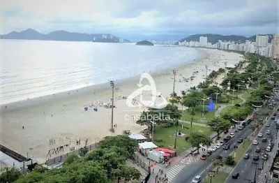 Apartamento com 2 dormitórios à venda, 130 m² por r$ 1.280.000,00 - embaré - santos/sp