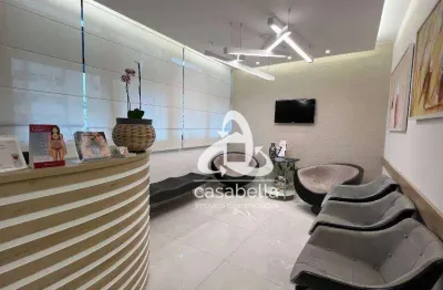 Sala à venda, 104 m² por r$ 750.000,00 - vila matias - santos/sp
