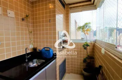 Apartamento com 2 dormitórios à venda, 91 m² por r$ 1.500.000,00 - gonzaga - santos/sp