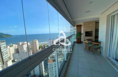 Apartamento com 3 dormitórios para alugar, 193 m² por r$ 21.000,00/mês - embaré - santos/sp