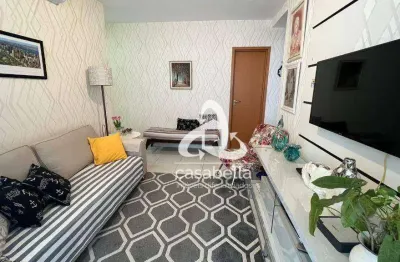 Apartamento com 2 dormitórios à venda, 81 m² por r$ 1.200.000,00 - gonzaga - santos/sp